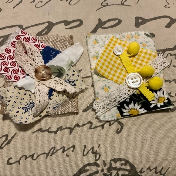 2 Clusters / Slow Stitch  Snippets / Junk Journal Ephemera - Picture 2 of 7